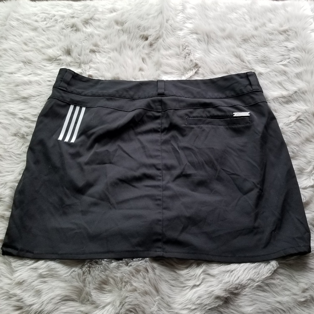 Adidas Black skort - size 10